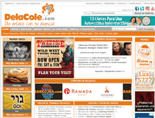 Tablet Screenshot of delacole.com